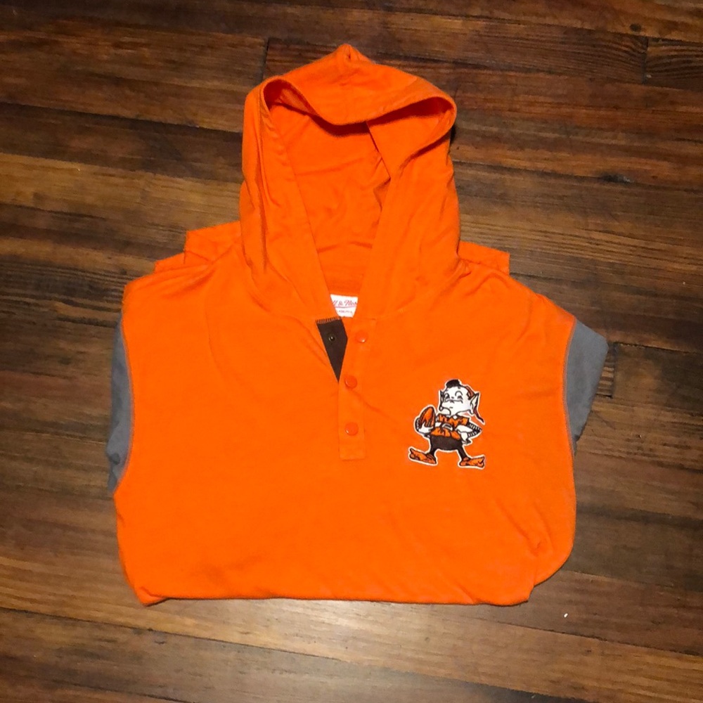 Cleveland Browns Mitchell & Ness Hoodie Large